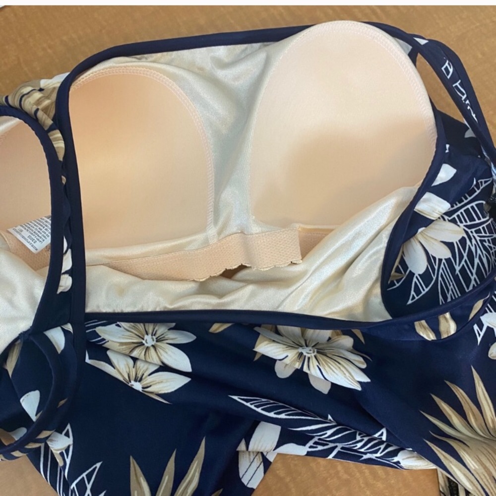 Baltex Vintage Floral Swimsuit Tankini | 20W 40 - Picture 4 of 5